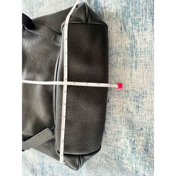 Marc Jacobs Black Pebbled 100% Cow Leather Pike Place Backpack main image 5